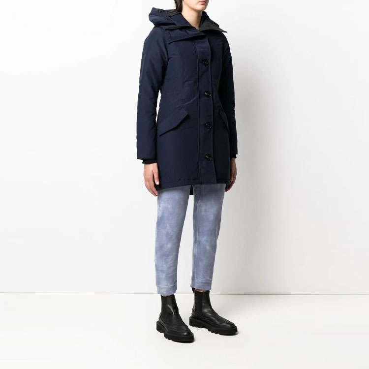 Lookbook (W) 加拿大鹅Rossclair派克大衣FW21纯色外套 2580LT-63