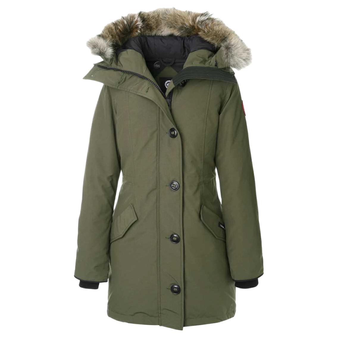 (Women) Canada Goose Rossclair Parka Winter Coat Army Green 2580L-49