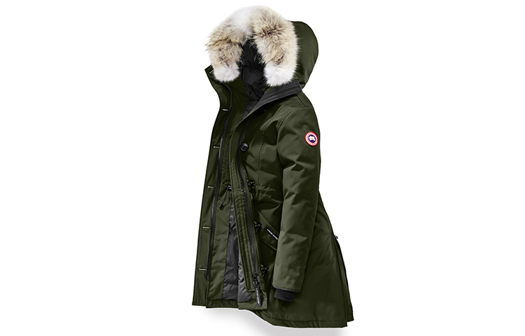 Order (Women) Canada Goose Rossclair Parka Winter Coat Army Green 2580L-49