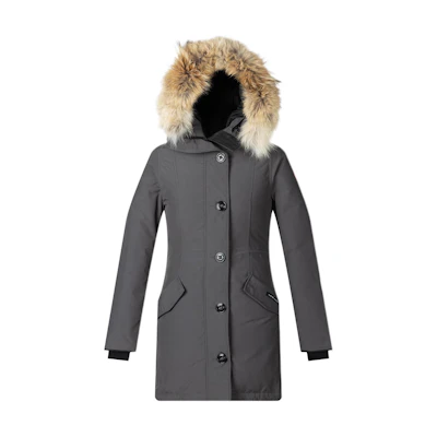 (Women) Canada Goose Rossclair Parka Winter Jacket Graphite 2580L-66