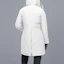 Shop (W) 加拿大鹅Rossclair派克大衣冬季防水羽绒服白色。 2580L-433