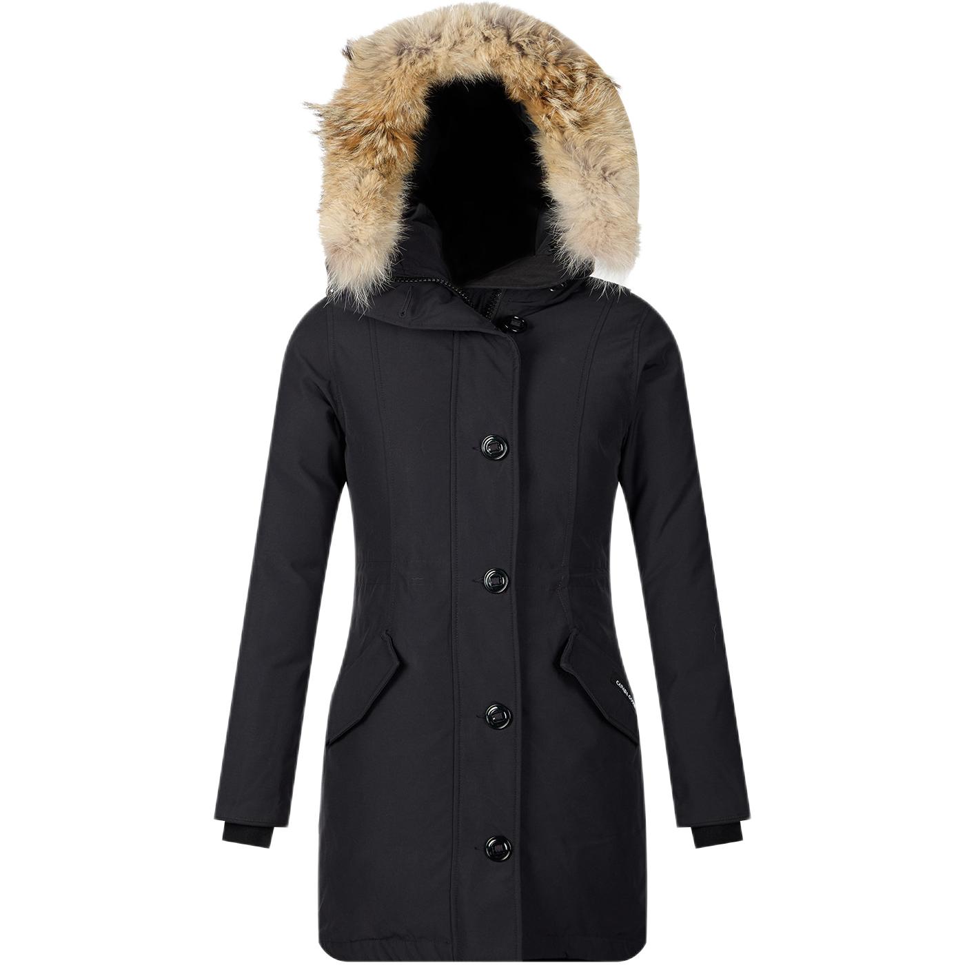 (Women) Canada Goose Rossclair Red Label Parka - Waterproof Down Coat Navy 2580L-67