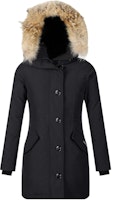 (Women) Canada Goose Rossclair Red Label Parka - Waterproof Down Coat Navy 2580L-67 (Women) Canada Goose Rossclair Red Label Parka - Waterproof Down Coat Navy 2580L-67