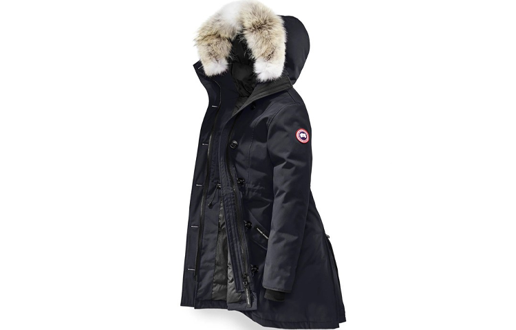 Order (W) Canada Goose Rossclair Red Label Parka - Abrigo Impermeable de Plumas Azul Marino 2580L-67