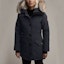 Lookbook (W) Canada Goose Rossclair Red Label Parka - Abrigo Impermeable de Plumas Azul Marino 2580L-67