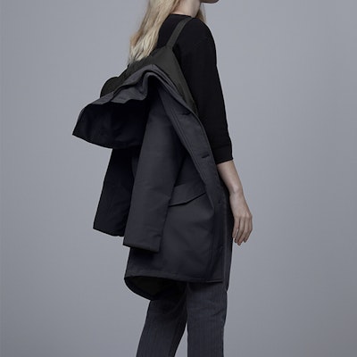 (W) Canada Goose Rossclair Red Label Parka - Abrigo Impermeable de Plumas Azul Marino 2580L-67 Purchase (W) Canada Goose Rossclair Red Label Parka - Abrigo Impermeable de Plumas Azul Marino 2580L-67