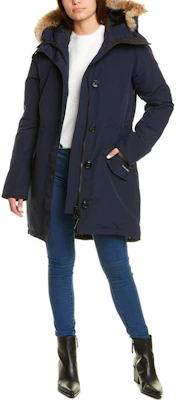 (W) Canada Goose Rossclair Red Label Waterproof Down Parka Biru Laut 2580L-63 Shop (W) Canada Goose Rossclair Red Label Waterproof Down Parka Biru Laut 2580L-63
