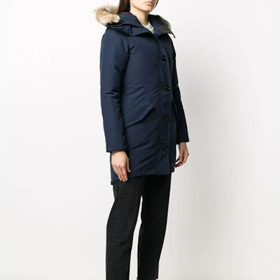(W) Canada Goose Rossclair Red Label Waterproof Down Parka Biru Laut 2580L-63 Purchase (W) Canada Goose Rossclair Red Label Waterproof Down Parka Biru Laut 2580L-63