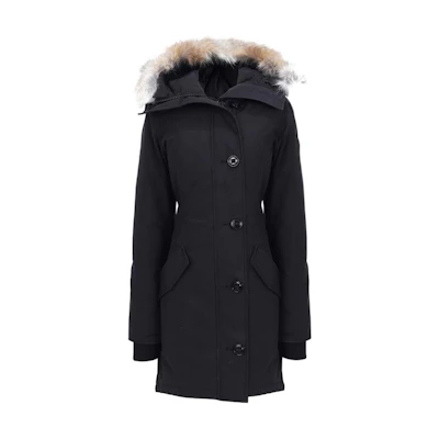 (Women) Canada Goose Rossclair Red Label Windproof Waterproof Parka Black 2580L-61