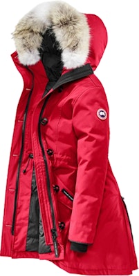 (Women) Canada Goose Rossclair Red Waterproof Down Parka 2580L-11 Lookbook (Women) Canada Goose Rossclair Red Waterproof Down Parka 2580L-11