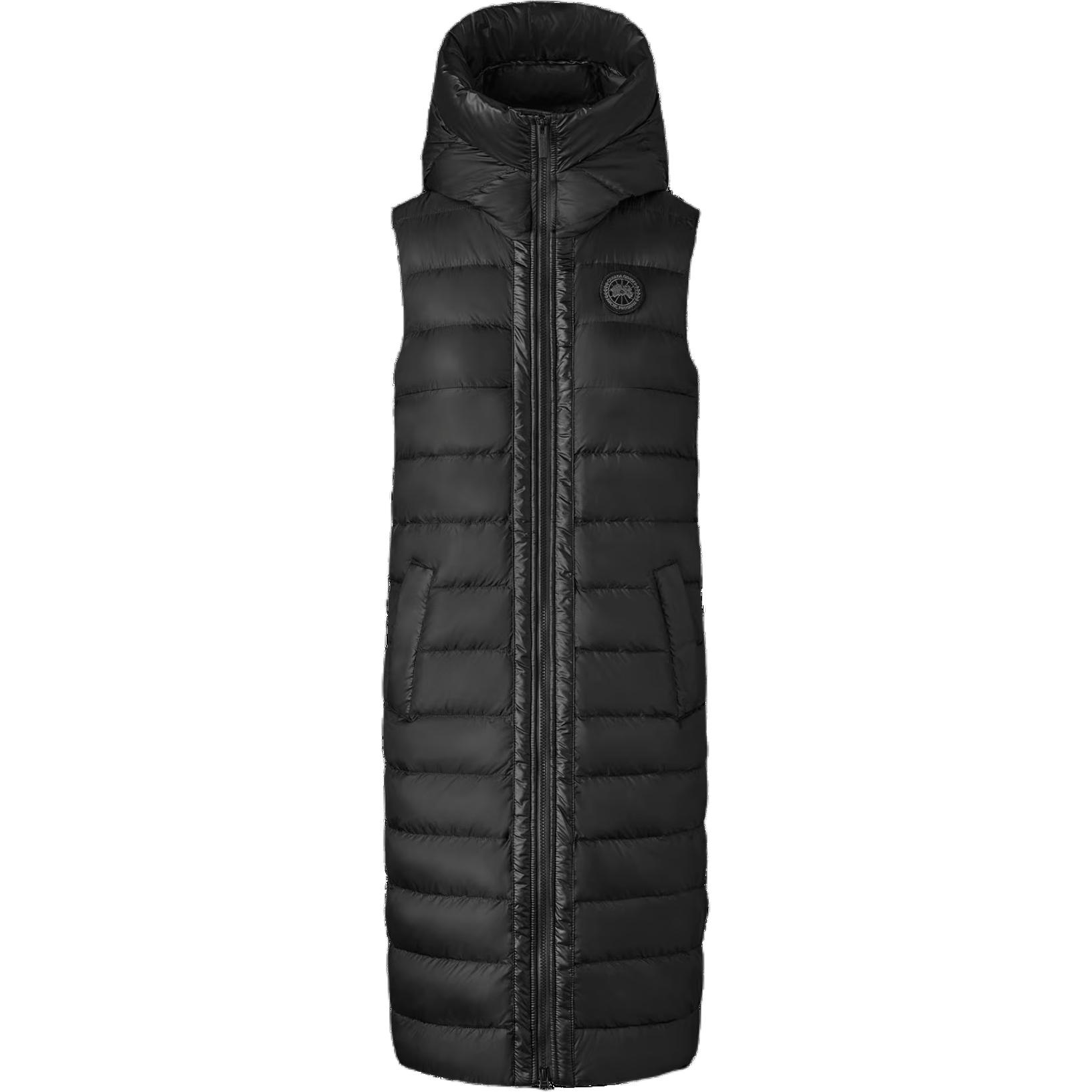 (Women) Canada Goose Roxboro  Long Slim Fit Hooded Down Vest. 2255WB-61