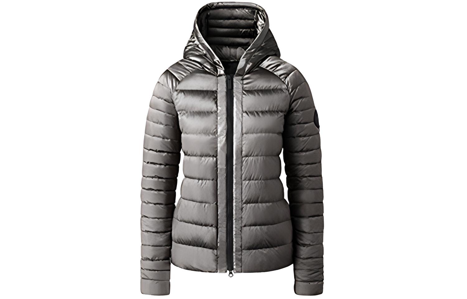 (Women) Canada Goose Roxboro Black Label Gradient Down Jacket Polaris White 2225LB1-504