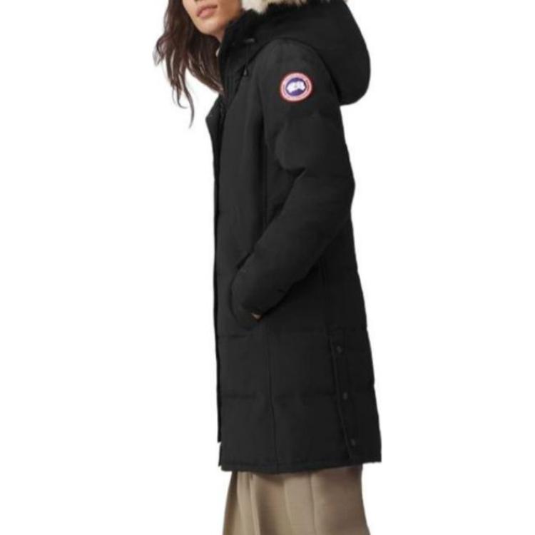 (Women) Canada Goose Shelburne  Black Down Parka Jacket - Warm Winter Coat 3802L61 圖 5