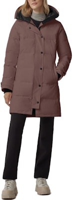 (W) Canada Goose Shelburne Parka Largo Marrón Rojo Slim Fit Chaqueta de Invierno. 3802WB-455 Purchase (W) Canada Goose Shelburne Parka Largo Marrón Rojo Slim Fit Chaqueta de Invierno. 3802WB-455