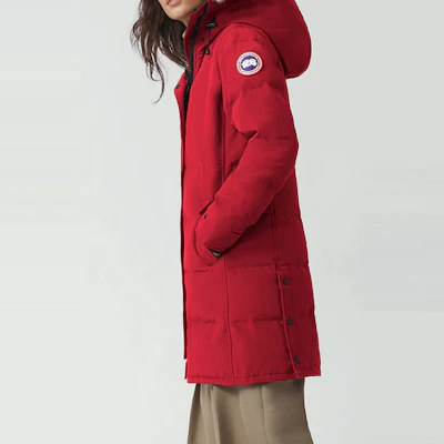 (W) 캐나다구스 쉘번 베리 레드 파카 방수 다운 재킷 3802L-810 Sizing (W) 캐나다구스 쉘번 베리 레드 파카 방수 다운 재킷 3802L-810