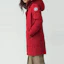 Sizing (W) 캐나다구스 쉘번 베리 레드 파카 방수 다운 재킷 3802L-810