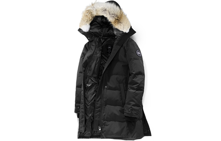 Order (W) Canada Goose Shelburne Black Label Long Parka - Hitam 3802LB-61