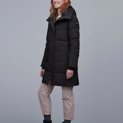 (W) Canada Goose Shelburne Black Label Long Parka - Hitam 3802LB-61 Purchase (W) Canada Goose Shelburne Black Label Long Parka - Hitam 3802LB-61