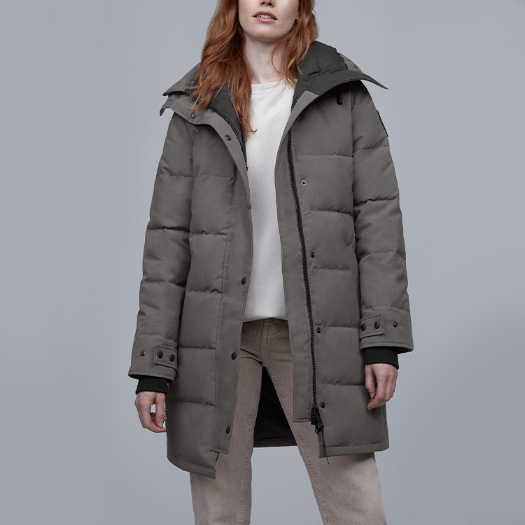 (Women) Canada Goose Shelburne Black Label Waterproof Parka - Coastal Grey 3802LB-811 圖 3