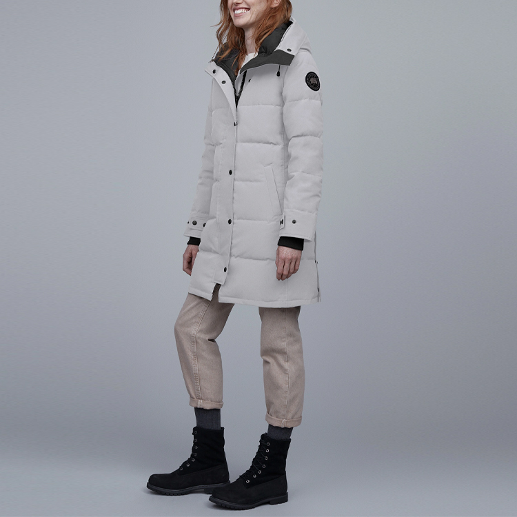 (Women) Canada Goose Shelburne Black Label Waterproof Parka Silver Birch 3802LB-200 圖 6