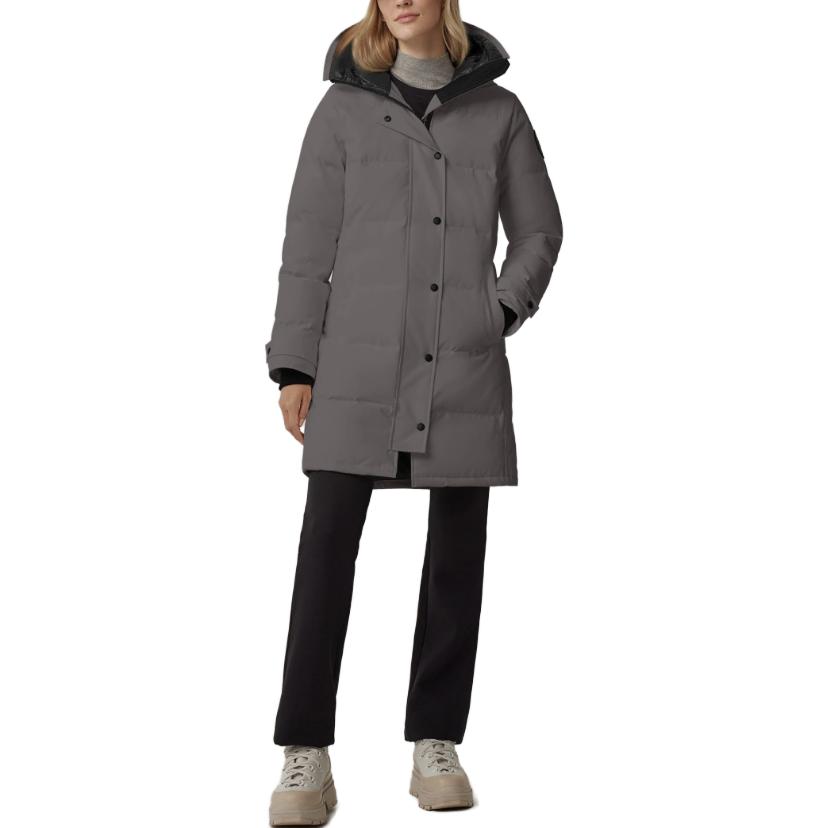 (Women) Canada Goose Shelburne Classic  Grey Long Sleeve Hooded Zip Jacket. 3802WB-811 圖 4