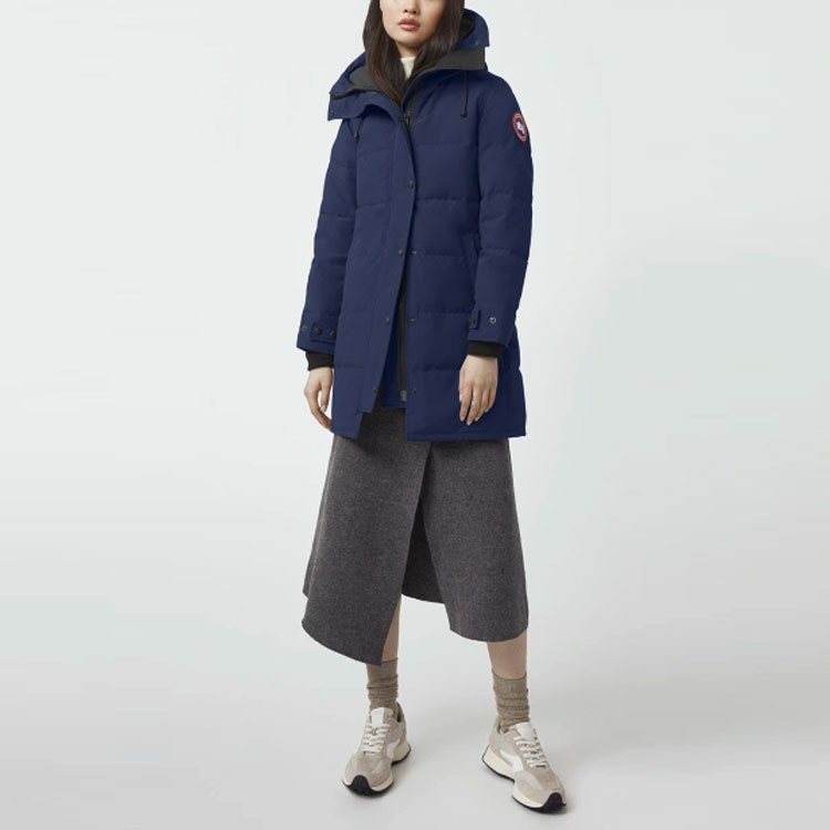 (Women) Canada Goose Shelburne Fusion Fit Long Down Parka Deep Sea Blue. 3802LA-63 圖 3
