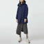Lookbook (W) 加拿大鹅 Shelburne Fusion Fit 长款羽绒服 深海蓝色. 3802LA-63