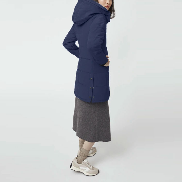 (Women) Canada Goose Shelburne Fusion Fit Long Down Parka Deep Sea Blue. 3802LA-63 圖 4