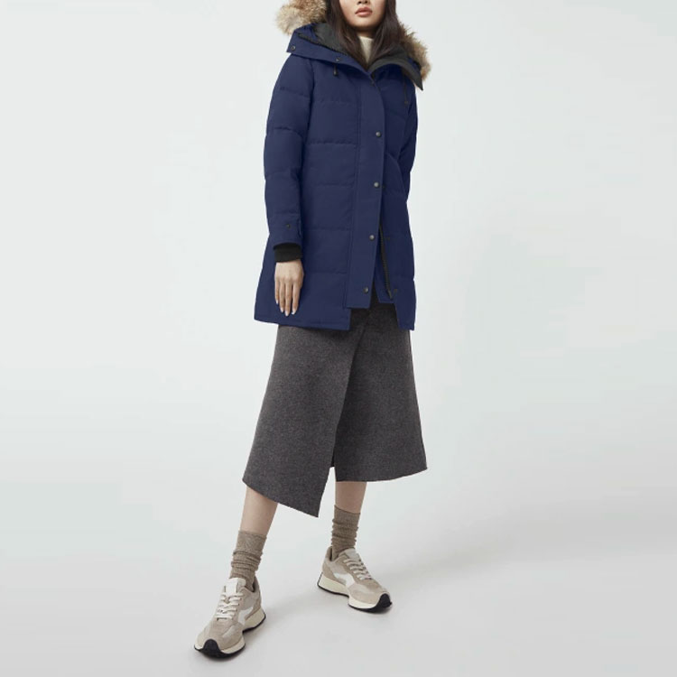 (Women) Canada Goose Shelburne Fusion Fit Long Down Parka Deep Sea Blue. 3802LA-63 圖 5