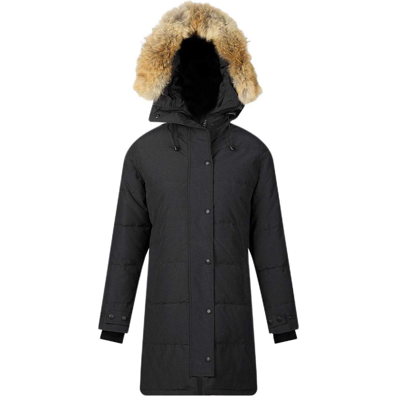(Women) Canada Goose Shelburne Fusion Fit Long Parka, Red Label, , Navy Blue 3802LA-67