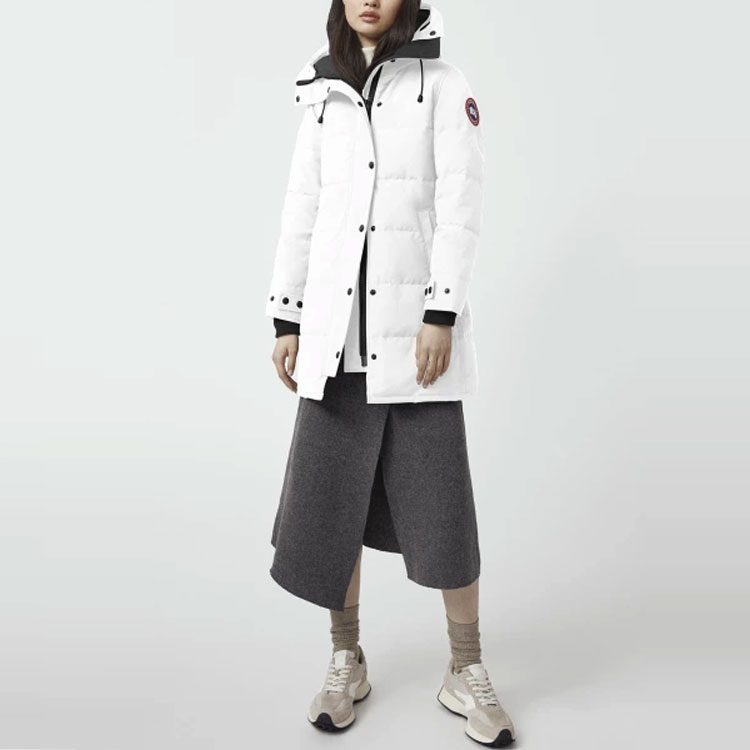 (Women) Canada Goose Shelburne Fusion Fit Parka Winter Jacket White - Warm Waterproof 3802LA-433 圖 3