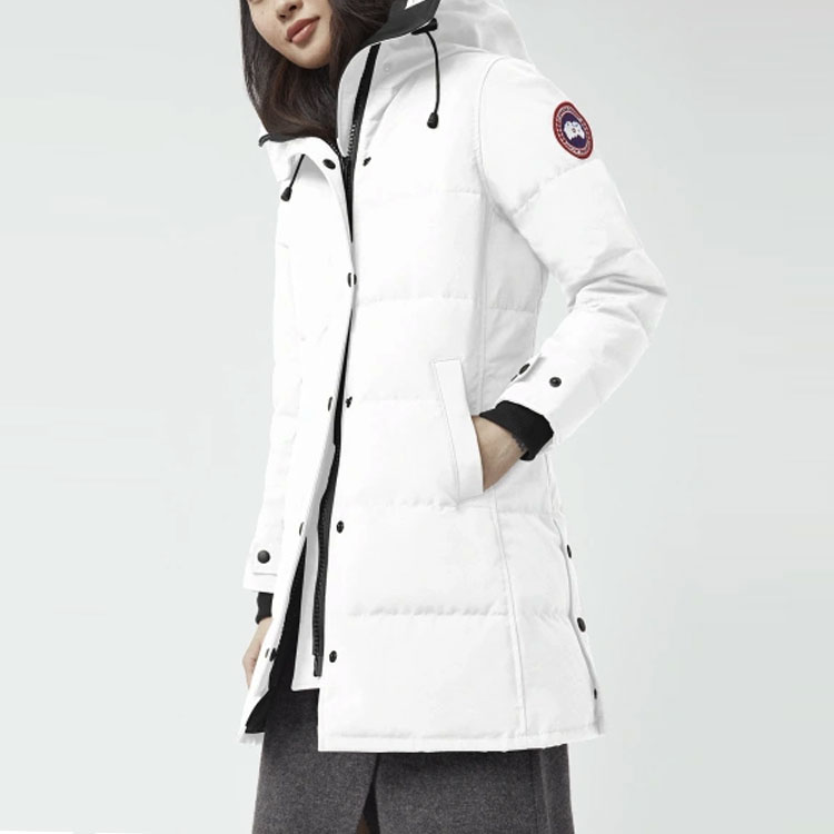 (Women) Canada Goose Shelburne Fusion Fit Parka Winter Jacket White - Warm Waterproof 3802LA-433 圖 6