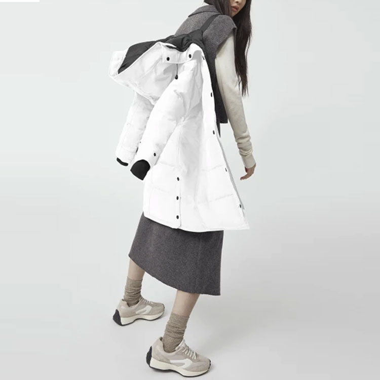 (Women) Canada Goose Shelburne Fusion Fit Parka Winter Jacket White - Warm Waterproof 3802LA-433 圖 8