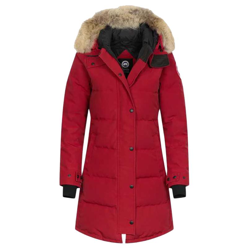 (Women) Canada Goose Shelburne Fusion Fit Red Label Parka Red Down Jacket 3802LA-11