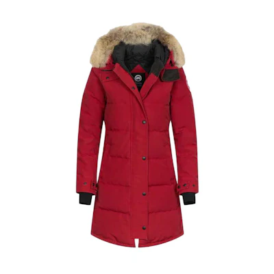 (Women) Canada Goose Shelburne Fusion Fit Red Label Parka Red Down Jacket 3802LA-11