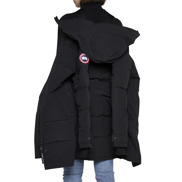 Shop (W) Canada Goose Shelburne FW22 Chaqueta Negra Impermeable A Prueba de Viento Mujer. 3802W-61