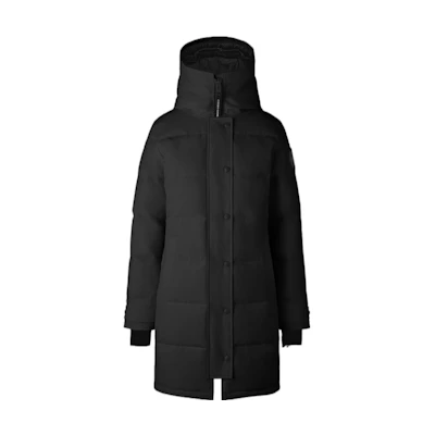 (Women) Canada Goose Shelburne FW22 Black Waterproof Down Parka Jacket 3802WB-61