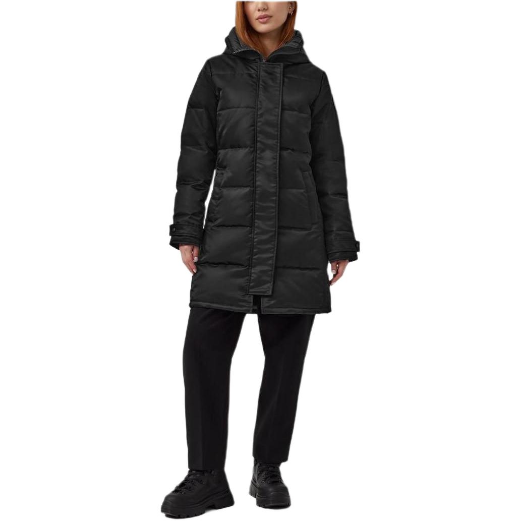 (Women) Canada Goose Shelburne FW23  Long Parka Black Durable Down Coat. 3802WB1-61