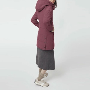 (W) 加拿大鹅Shelburne长款羽绒大衣-接骨木色 3802LA-810 Shop (W) 加拿大鹅Shelburne长款羽绒大衣-接骨木色 3802LA-810