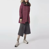 (W) Canada Goose Shelburne Abrigo Largo de Plumas - Color Baya de Saúco 3802LA-810 Purchase (W) Canada Goose Shelburne Abrigo Largo de Plumas - Color Baya de Saúco 3802LA-810