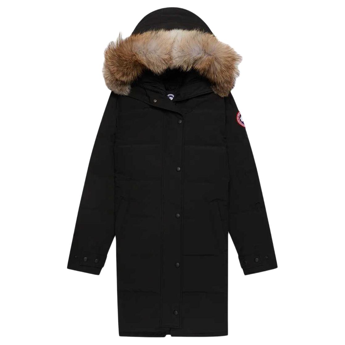 (Women) Canada Goose Shelburne Parka, Black Down Waterproof Jacket Coat 3802L-61-BLK