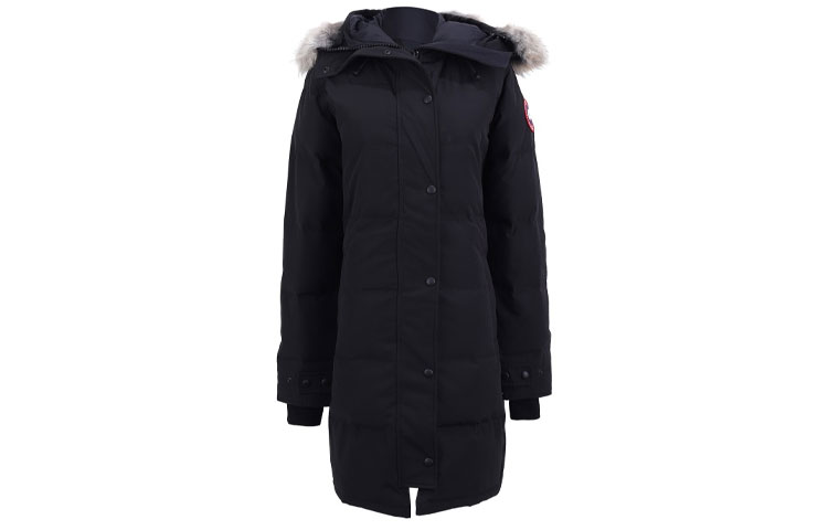 Order (Women) Canada Goose Shelburne Parka, Black Down Waterproof Jacket Coat 3802L-61-BLK