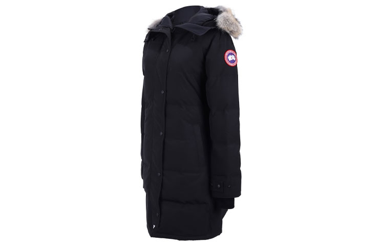 Shop (Women) Canada Goose Shelburne Parka, Black Down Waterproof Jacket Coat 3802L-61-BLK