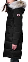Cheap (Women) Canada Goose Shelburne Parka, Black Down Waterproof Jacket Coat 3802L-61-BLK