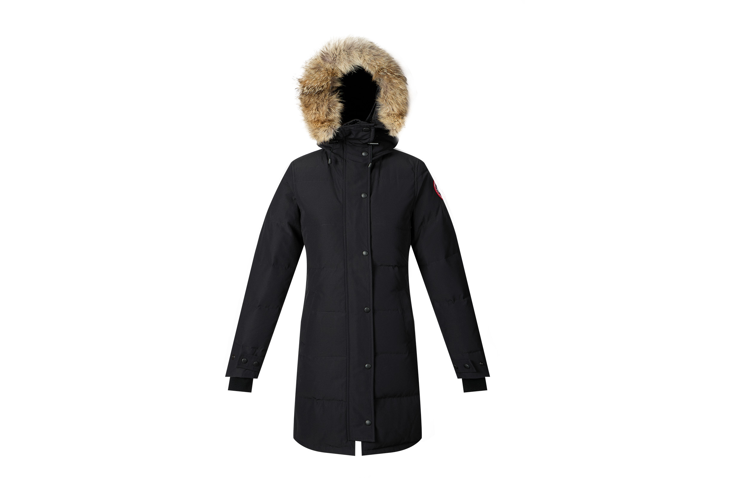 (Women) Canada Goose Shelburne Parka Coat Red Label, Waterproof, Long Down Jacket 3802L-67