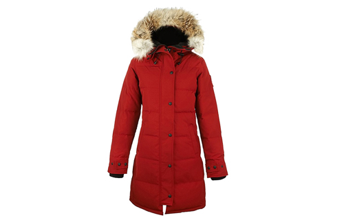 Order (W) 캐나다구스 셸번 파카 딥레드 롱 다운 재킷 3802L-261