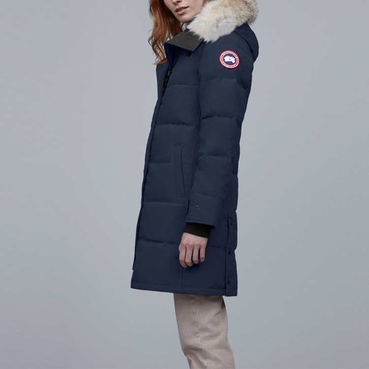 Purchase (W) 캐나다구스 쉘번 파카 겨울 블루 방수 오리털 다운 재킷 3802L-63