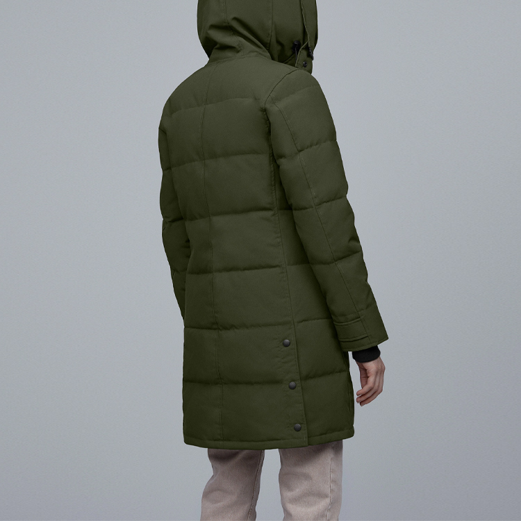 Purchase (W) 캐나다구스 셸번 파카 겨울 코트, 레드 라벨 올리브 그린 3802L-49