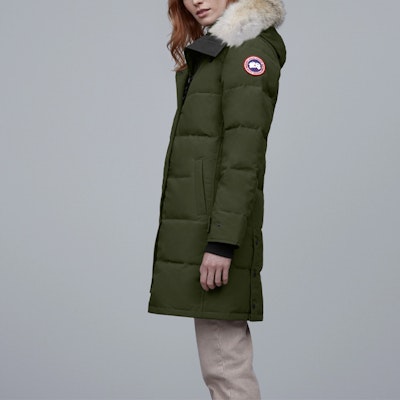 (W) 캐나다구스 셸번 파카 겨울 코트, 레드 라벨 올리브 그린 3802L-49 Details for (W) 캐나다구스 셸번 파카 겨울 코트, 레드 라벨 올리브 그린 3802L-49