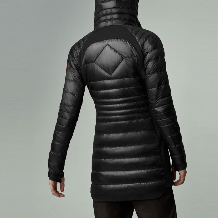 (Women) Canada Goose Shelburne SS21 Black Down Jacket with Logo for Winter Snow Sports 2716L-61 圖 5
